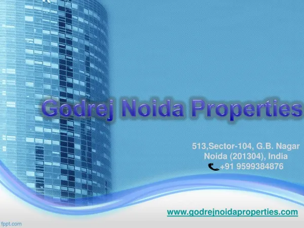 Godrej Noida Properties