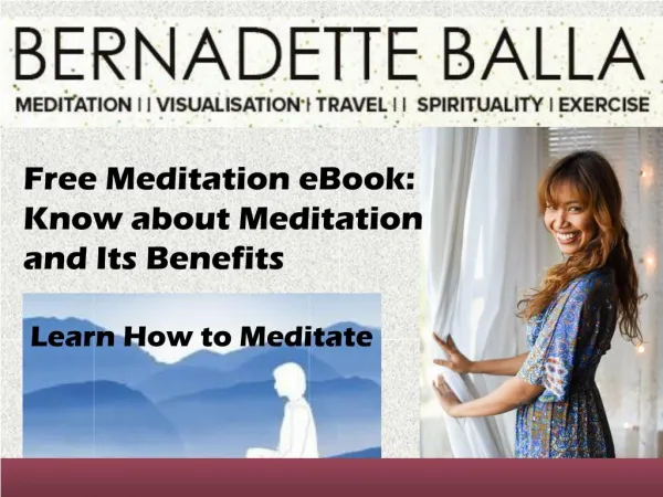 Free Meditation eBook: Know about Meditation and Its Benefits