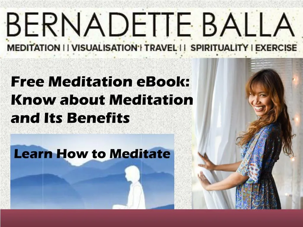 free meditation ebook know about meditation