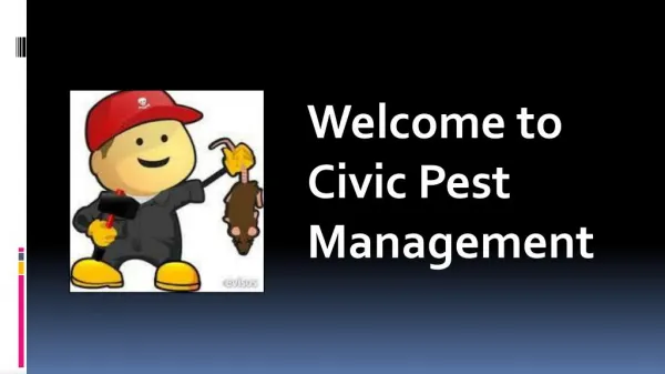 Welcome to Civic Pest Management
