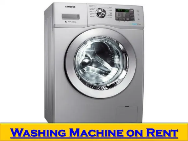 Top loader automatic washing machine on rent in Bangalore