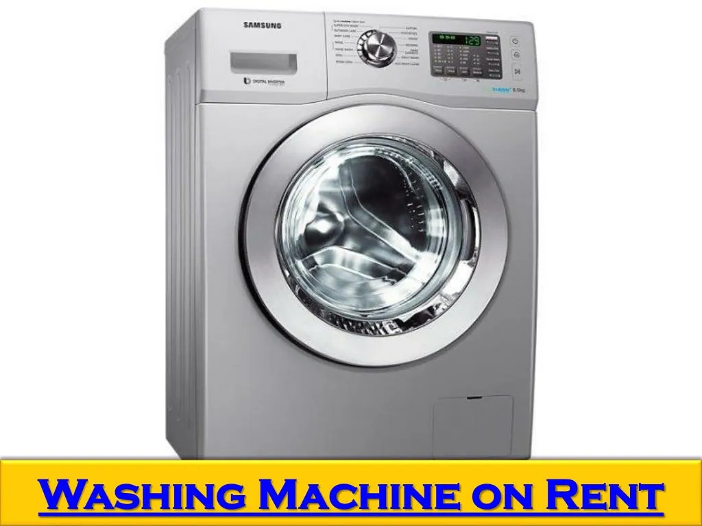 washing machine on rent