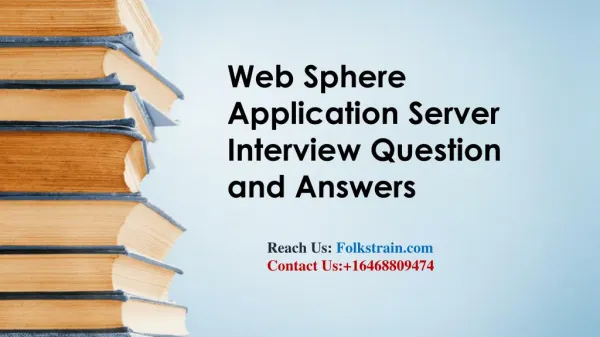 Web sphere application server online training