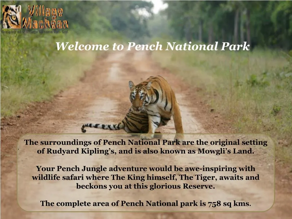 welcome to pench national park