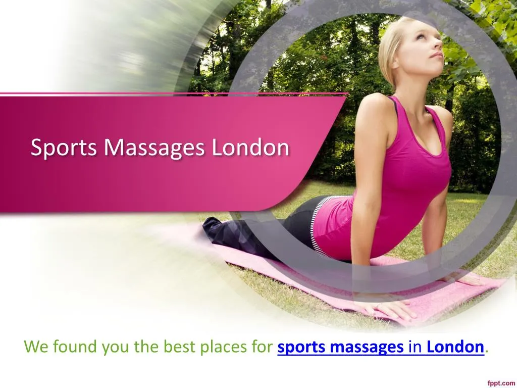 sports massages london