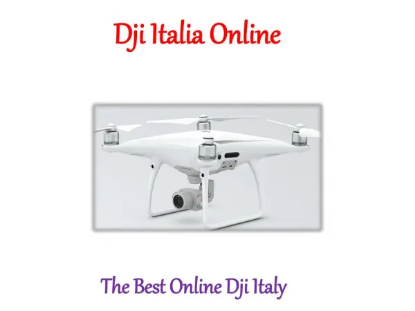 Dji Italia Online