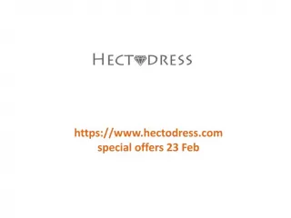 www.hectodress.com special offers 23 Feb - slide 1