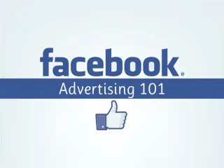 Facebook Advertising 101 - slide 1
