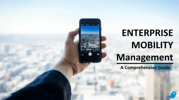 Enterprise mobility management A comprehensive guide