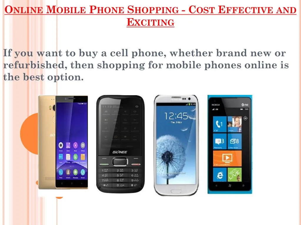 online mobile phone shopping cost effective and exciting