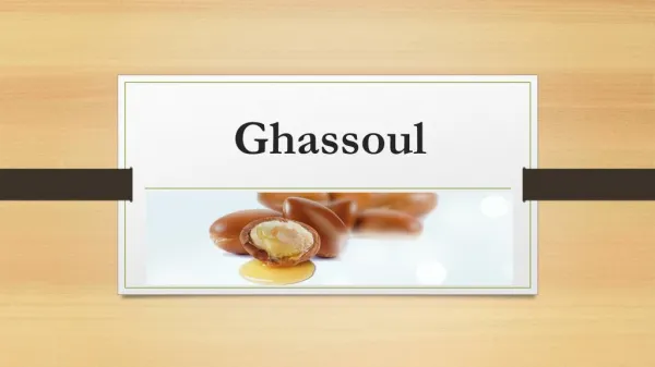 Ghassoul