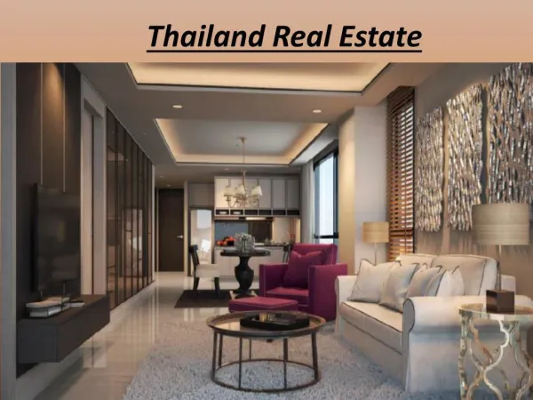 Thailand Real Estate-Tourasian.com