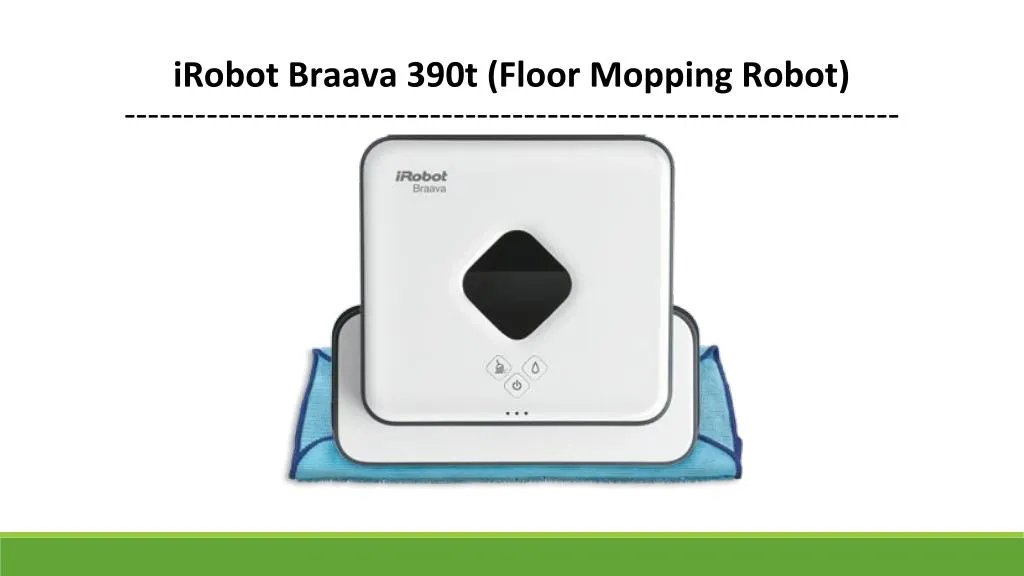 irobot braava 390t floor mopping robot