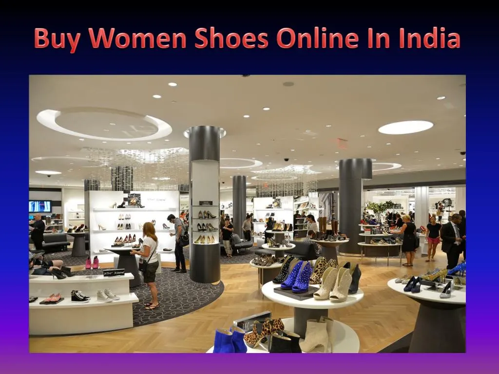 buy women shoes online in india
