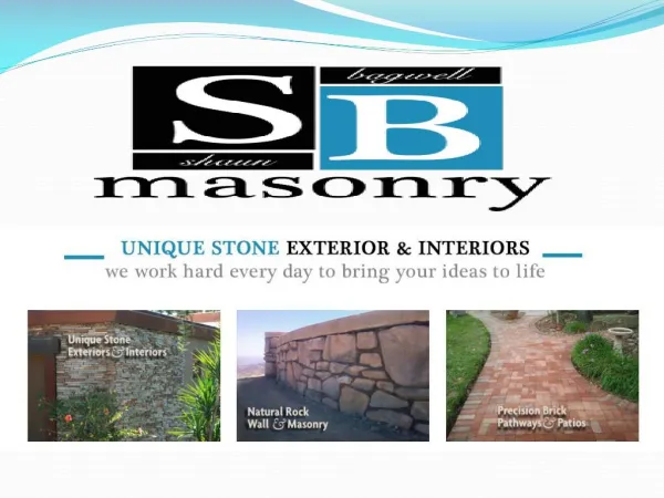 Masonry Contractors and Retaining wall contractors san diego