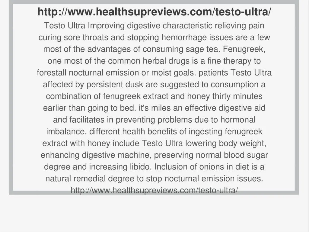 http www healthsupreviews com testo ultra