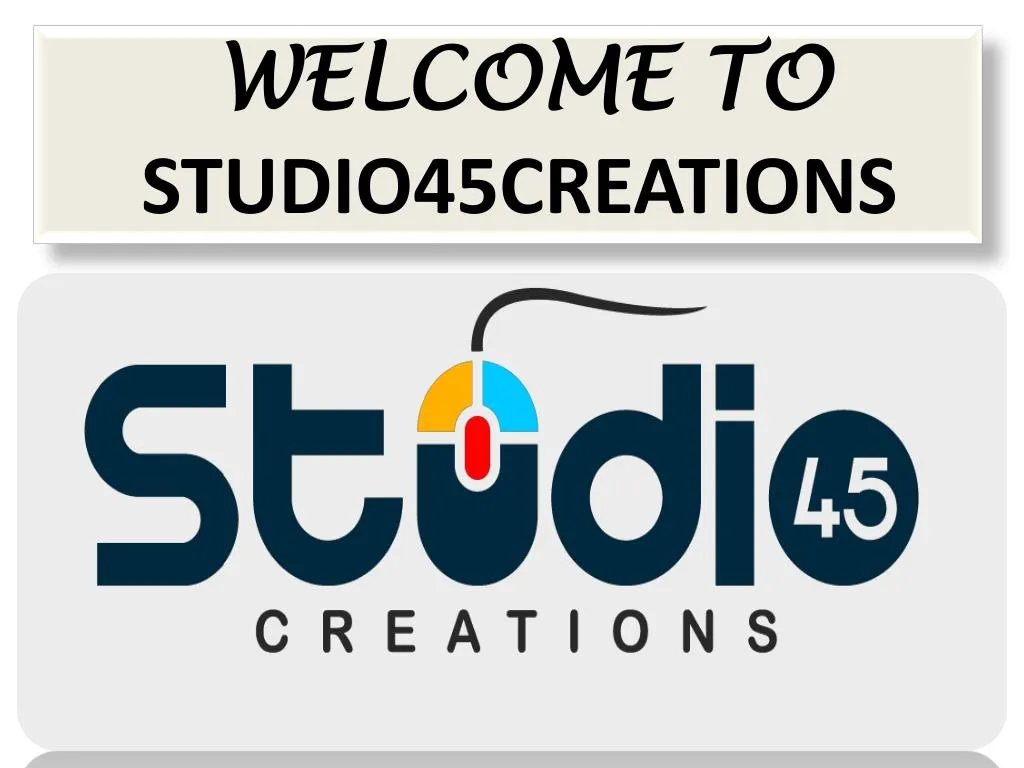 welcome to studio45creations