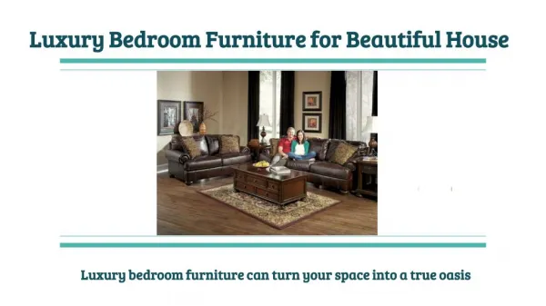 Luxury bedroom furniture