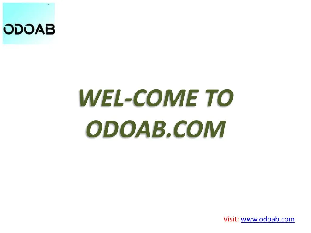 wel come to odoab com