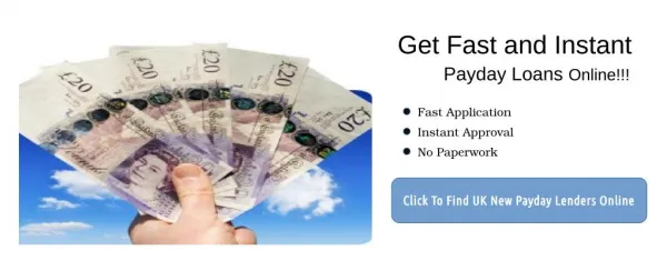Find New Direct Payday Lenders For Short Term Loans
