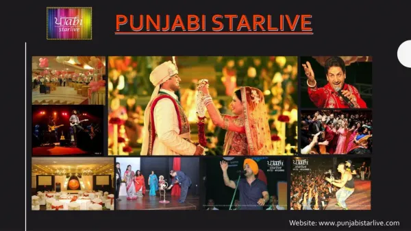 Punjabi StarLive-Best Event Management Company