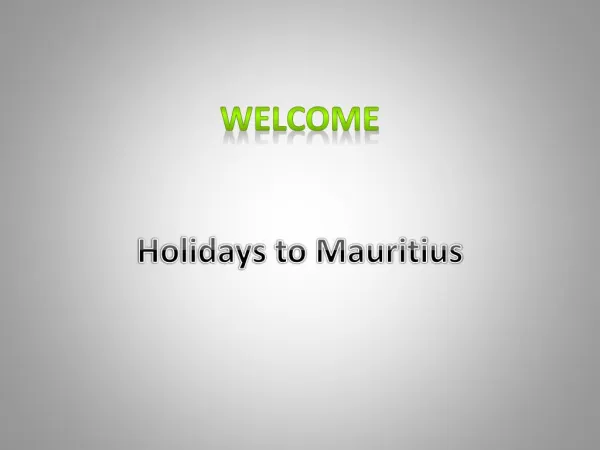 Enjoy Sailing Trips on Luxury Holidays to Mauritius