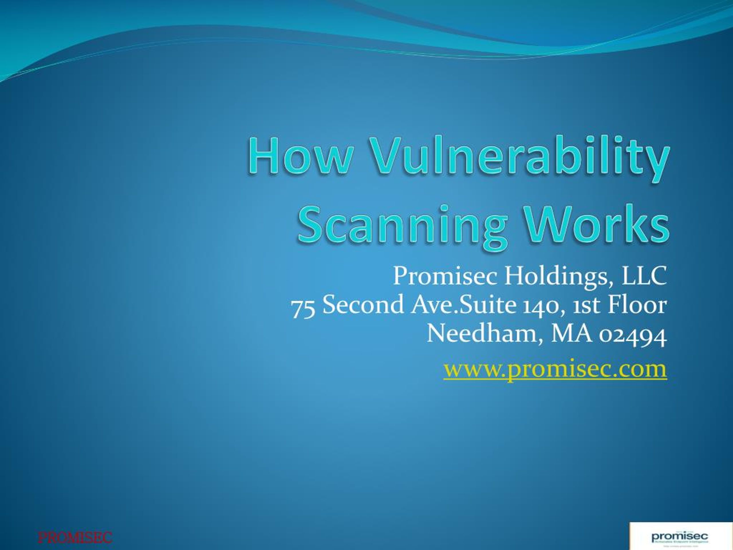 PPT - How Vulnerability Scanning Works PowerPoint Presentation, free ...