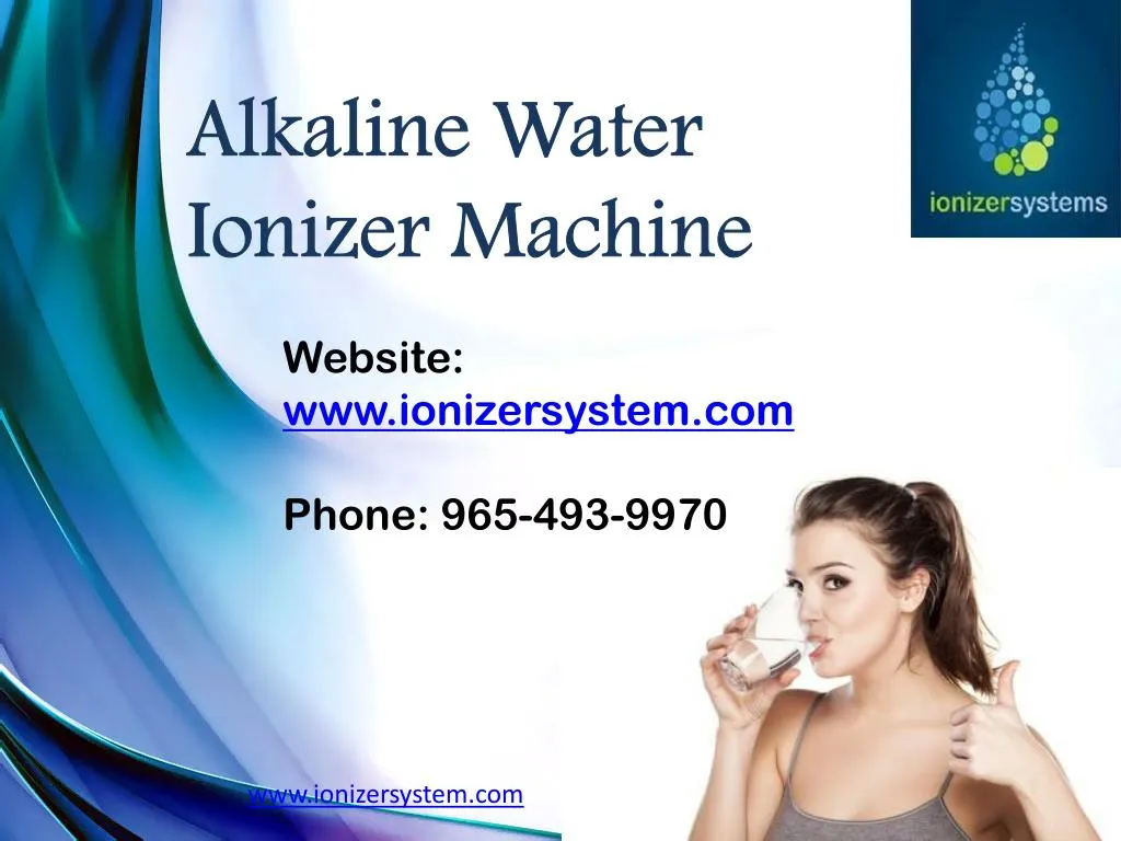 alkaline water ionizer machine