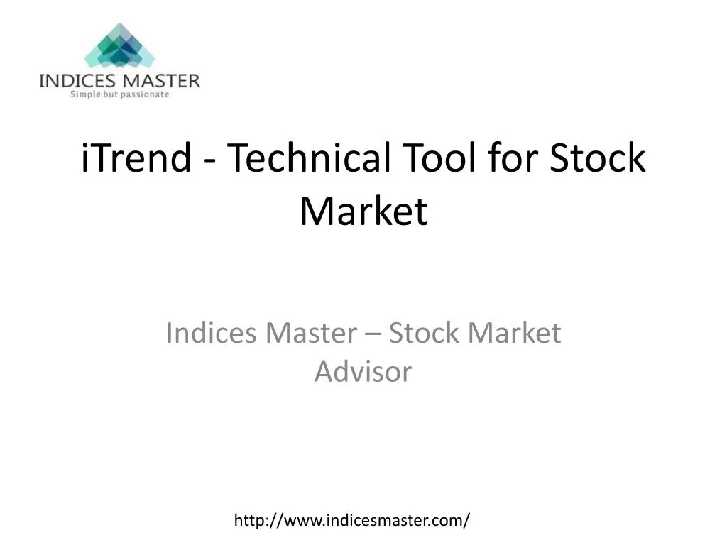 itrend technical tool for stock market