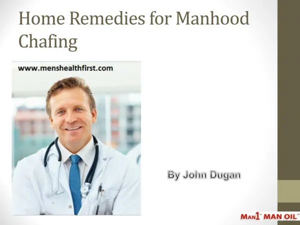Home Remedies for Manhood Chafing