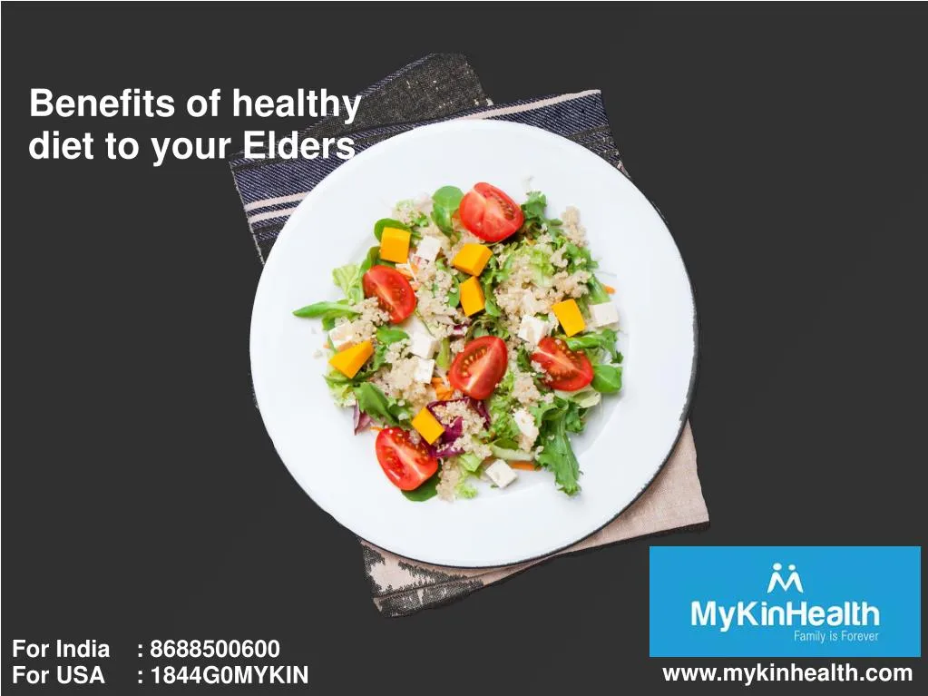 benefits of h ealthy diet to your elders