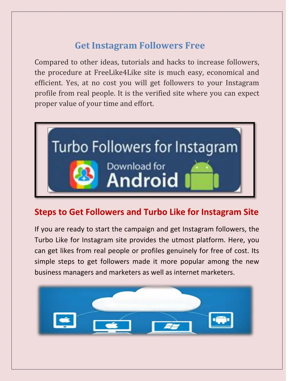 get instagram followers free