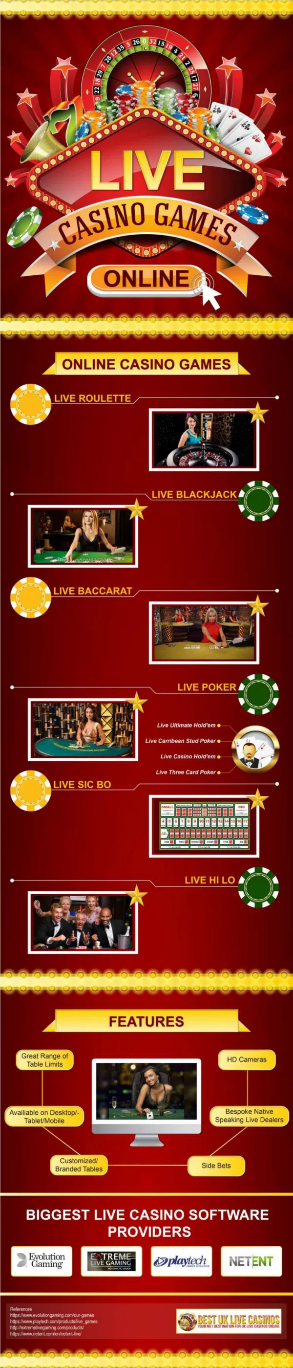 Live Casino Games Online