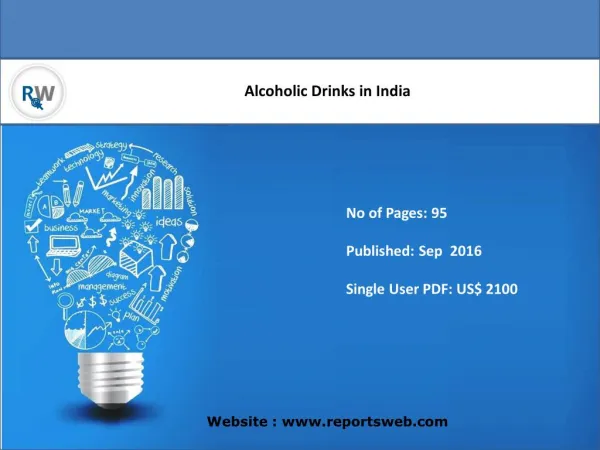 Market Growth, Shares and Development Alcoholic Drinks in India
