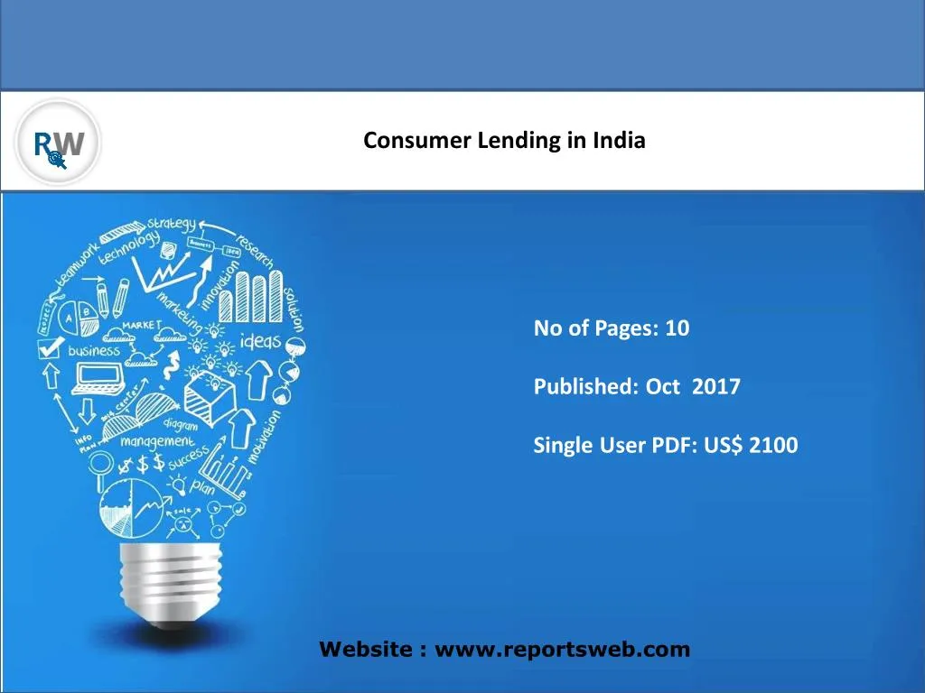 consumer lending in india