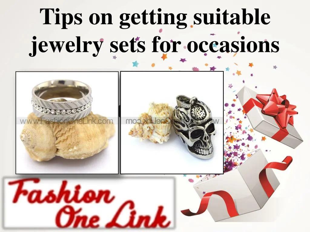 tips on getting suitable jewelry sets