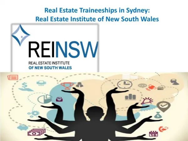 Real Estate Traineeships in Sydney: Real Estate Institute of New South Wales