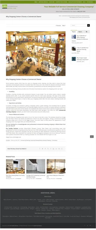 Benefits Of Commercial Cleaning Services At Miami - slide 1