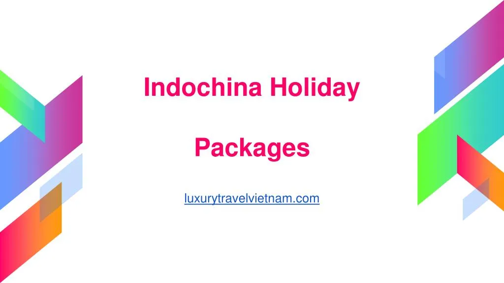 indochina holiday packages