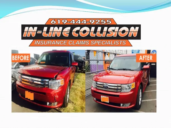 Auto collision and restoration repair Santee ,La Mesa and el Cajon
