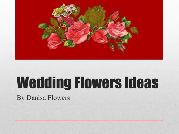 Discount wedding flowers & Ideas!!