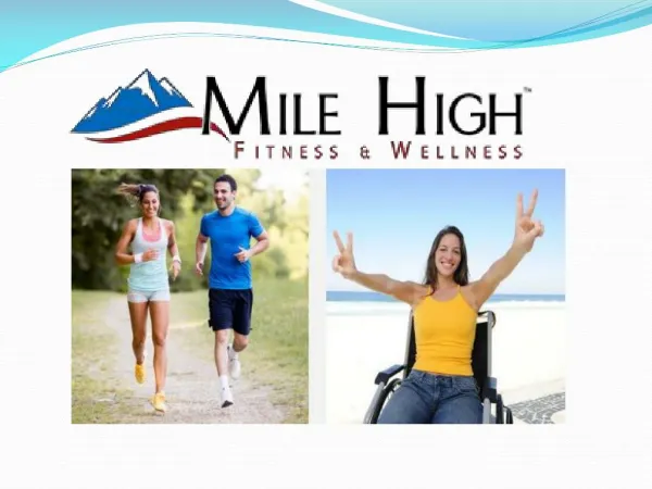 Corporate Wellness Portal -Mile High Fitness and Wellness