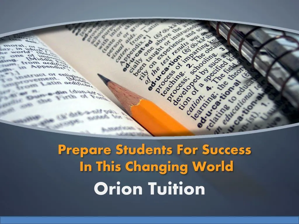 prepare students for success in this changing world