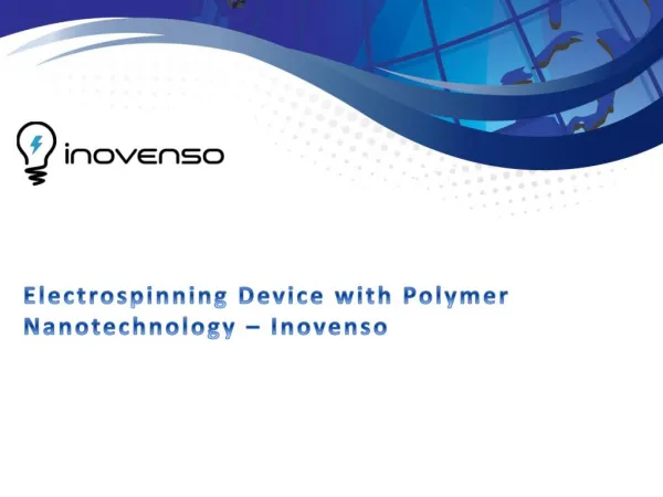 Electrospinning Device with Polymer Nanotechnology – Inovenso