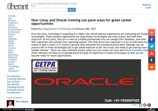 How Linux and Oracle training can pave ways for great career opportunities