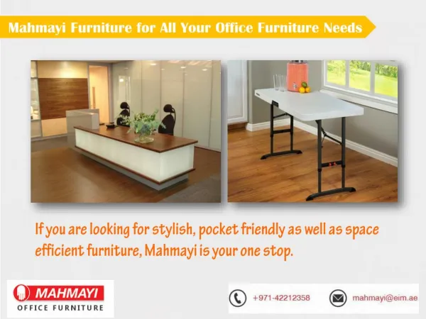 Mahmayi Furniture for All Your Reception Furniture Needs