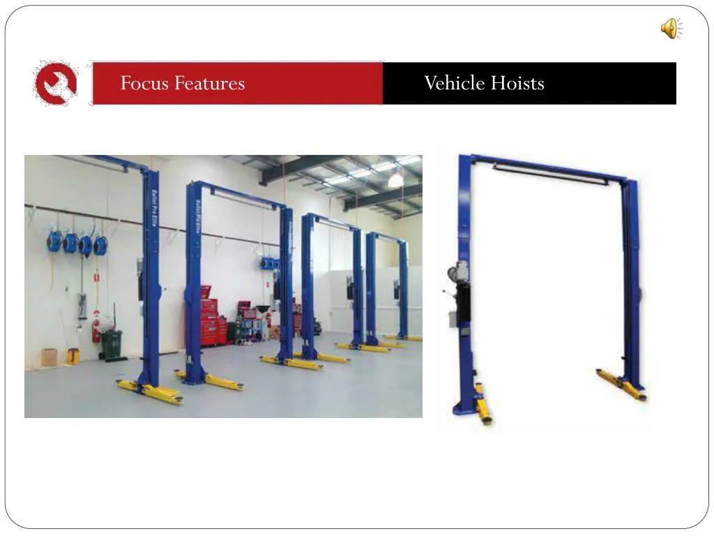 focus feature vehicle hoists