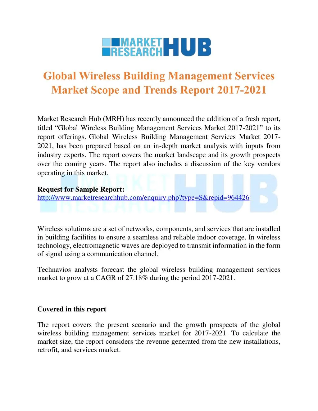 global wireless building management services