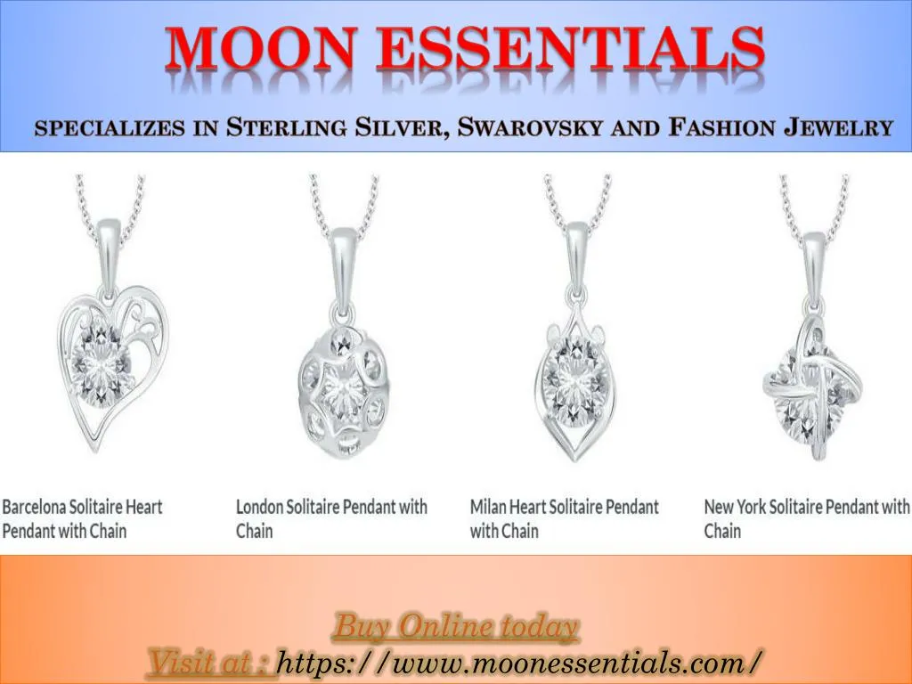 moon essentials specializes in sterling silver swarovsky and fashion jewelry
