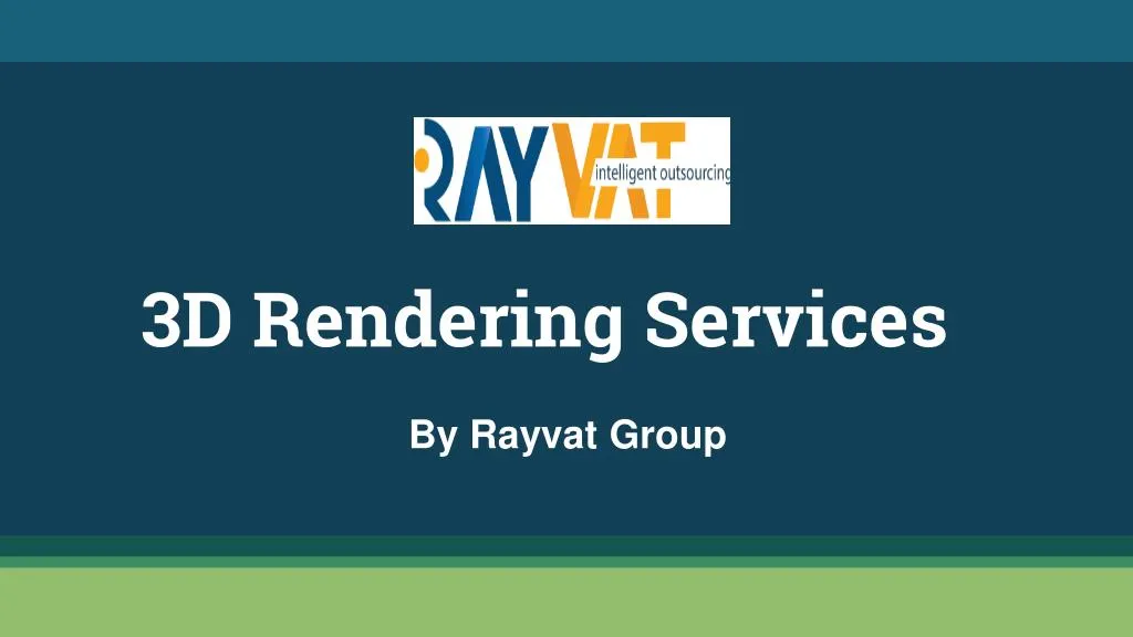 3d rendering services